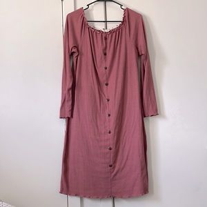 Mauve Sweater Dress